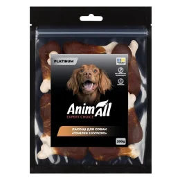 Лакомства AnimAll Platinum Голени с курицей для собак, 200 г