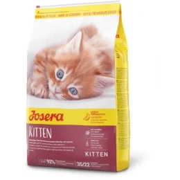 Сухий корм Josera Kitten для кошенят, для вагітних і лактуючих кішок, з лососем, рисом і картоплею, 400 г