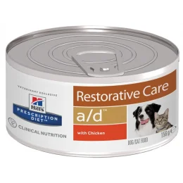 Консерва Hill's Prescription Diet Canine/Feline A/D для собак, при анорексії, 156 г