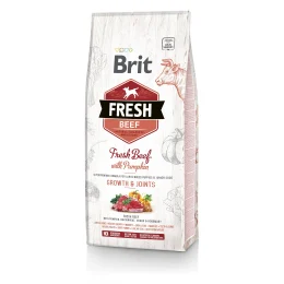 Сухий корм Brit Fresh Beef Pumpkin Puppy Large, для цуценят великих порід, 2.5 кг