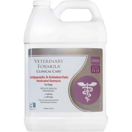 Шампунь Veterinary Formula Antiparasitic & Antiseborrheic Shampoo, для собак, з дьогтем, сіркою, саліцилової кислотою, 3.8 л