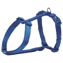 Шлея Trixie Premium H-Harness для собак, 60-87 см, 25 мм, розмір L, синій