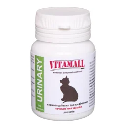 Кормова добавка VitamAll профілактика сечокам'яної хвороби, для котів, 100 табл / 50 г