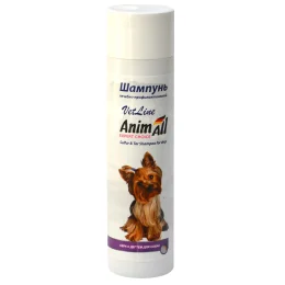 Шампунь AnimAll VetLine з сіркою і дьогтем для собак, 250 мл