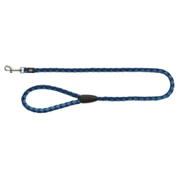 Повідець Trixie Cavo Lead для собак, плетений, круглий, розмір L-XL, 1 м/18 мм, індиго/синій