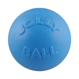 Іграшка Jolly Pets Bounce-n-Play м'яч середній, для собак 9-27 кг, синій, 14 см