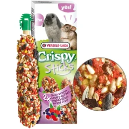 Корм Versele-Laga Crispy Sticks Forest Fruit для кроликів, шиншил, 110 г