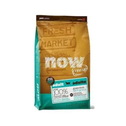 Беззерновой корм NOW Fresh Adult Large Breed для дорослих собак великих порід, з індичкою, 11,34 кг