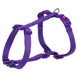 Шлея Trixie Premium H-Harness для собак, 20-32 см, 10 мм, розмір XXS-XS, фіолетовий