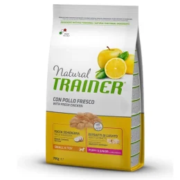 Повноцінний раціон Trainer Natural Super Premium для цуценят дрібних порід у віці від 1 до 10 місяців, 7 кг