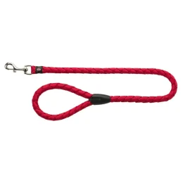 Повідець Trixie Cavo Lead для собак, плетений, круглий, розмір L-XL, 1 м/18 мм, червоний