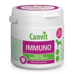Вітамінна добавка Canvit Immuno for Dogs для зміцнення імунітету у собак, 100 г
