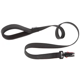 Поводок для собак без ручки Ferplast Daytona Gummy Matic G15 / 120 Black з прогумованого нейлону, 15 мм 120 см