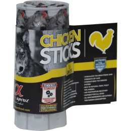 Напіввологі ласощі для собак Alpha Spirit DOG Sticks Chicken, палички з куркою, 16 шт, 160 г