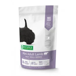 Сухий корм Natures Protection Mini Adult Lamb для собак малих порід, 500 г