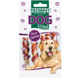 Ласощі Dog для собак, жиловані кручені палички з качкою, 50 г, 4 шт, 15 шт