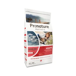 Корм Pronature Holistic Asiato для котів, беззерновий холістік, риба сиг з папайей, 340 г
