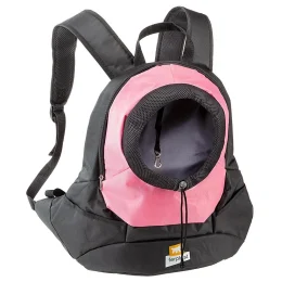 Рюкзак-переноска Ferplast Kangoo Large Pink Backpack для дрібних собак, рожева, 41.5×20×43 см