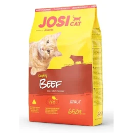 Сухий корм Josera JosiCat Adult Tasty Beef для дорослих кішок, з яловичиною, 650 г