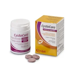 Таблетки Candioli Cystocure для підтримки сечостатевої системи у собак і кішок, 30 табл
