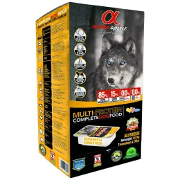 Напіввологий корм Alpha Spirit Semi-moist MultiProtein для дорослих собак всіх порід, 1,5 кг x 7