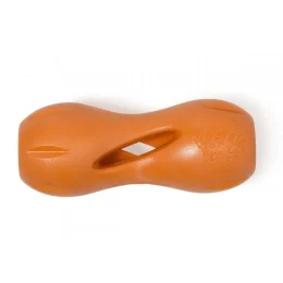 Іграшка West Paw Qwizl Small Tangerine для собак, 14 см