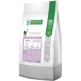 Сухий корм Natures Protection Sensitive Digestion для котів з чутливим травленням, 18 кг