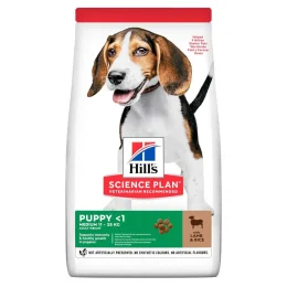 Сухий корм Hill's Science  Plan Puppy Medium для цуценят, з ягням і рисом, 14 кг