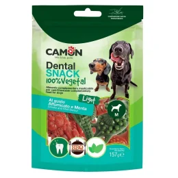 Ласощі Dental Snak Mix, морські тварини з солодкої картоплі зі смаком томату, копченостей та м’яти, 157 г, M, 6.5–10 см