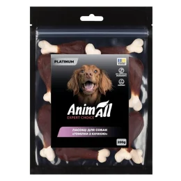Лакомства AnimAll Platinum Голени с уткой для собак, 200 г