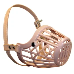 Намордник Croci для Ротвеллери, розмір XL, пластик, бежевий, 14×7.5×7.5×49 см