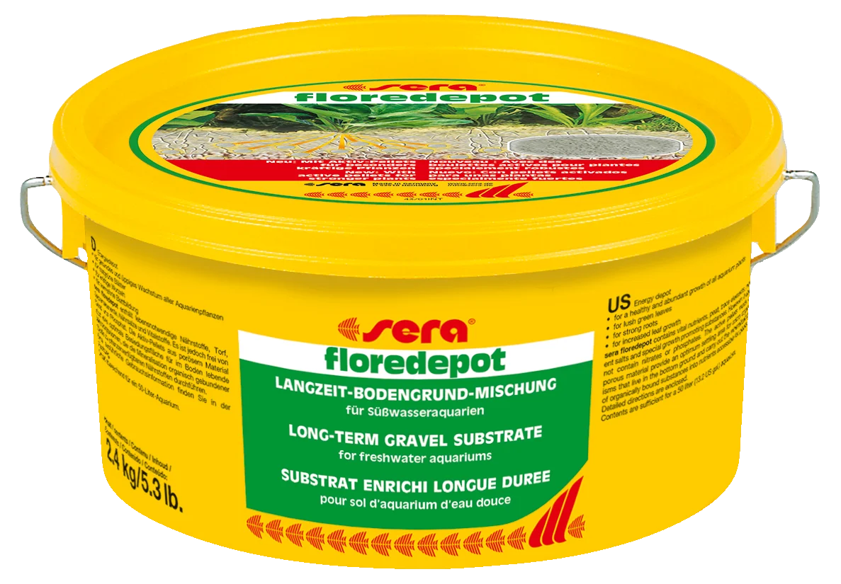 Sera Floredepot субстрат під основний грунт для рослин, 2,4 кг